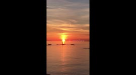 Stunning Lands End Sunset, Cornwall