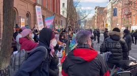 Defend Drag Story Hour demonstration in New York, USA