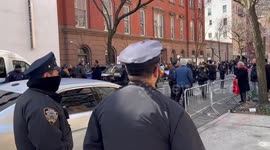 Protest against Defend Drag Story Hour event in New York, NY, USA
