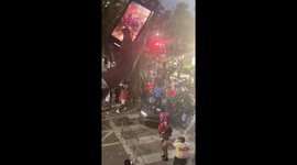 Miami spring breakers jump on cars and harass innocent people