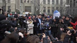 Trump Rally Outside of Manhattan Court as Rumorred Indictment Looms