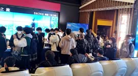 Animation Director Makoto Shinkai Attends The Premiere of The Film Suzume In Shanghai, China