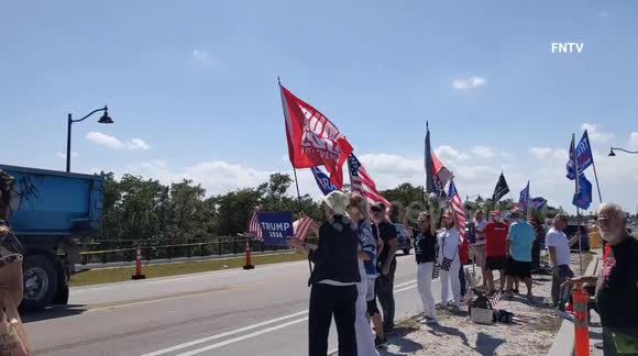'Trump of Death': Supporters of the former president gather outside Mar-a-Lago as indictment looms