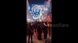 UK: London’s First Ramadan Lights Switched On In Piccadilly Circus