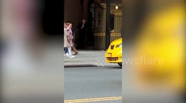 Selena Gomez spotted running onto New York street in wedding dress as she filmed scenes for Only Murders in the Building season three