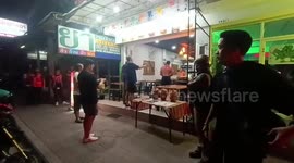 Shirtless tourist arrested after rampaging in Pattaya restaurant 'while drunk'