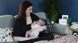 One of the UK's biggest babies has been born - weighing nearly 13lbs