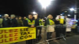 Angry protesters storm council building in protest to possible ULEZ extension