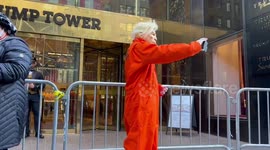 Protest for Trump in New York, USA