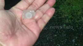 Thunderstorms pelt Hawaii with hail