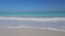 Abu Dhabi beach luxury beautiful quiet resort calm blue sea Saadiyat island