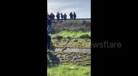 France: March 23 Pension Reform Protests – Demonstrators Try To Block A16 In Calais 3