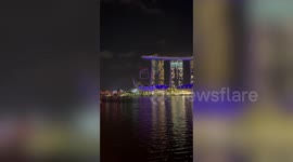 Boyfriend's romantic drone show marriage proposal impresses onlookers in Singapore