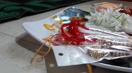 Rakhi celebration in India .Hindu festival of brothers and sisters