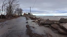 Intense Wind Storm Impacts Ontario