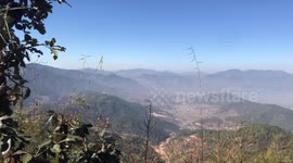 Click from on the way toward Fulchoki Danda . You are watching now beautiful places of Kathmandu as well as Lalitpur