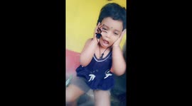 Baby got scared