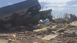 Destruction in Rolling Fork, US, after tornado battered Mississippi