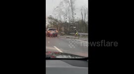 US: Homes Leveled, Trees Downed As Tornado Touches Down Near LaGrange In Georgia