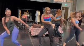 Tina Turner musical rehearsal, Sydney, Australia