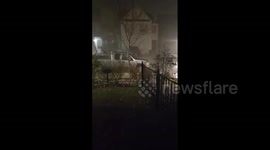 Large-sized hail pummels Atlanta, US, as severe storm hits state