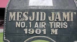 Jami' Mosque, the Oldest Mosque in Kampar Without Using Nails