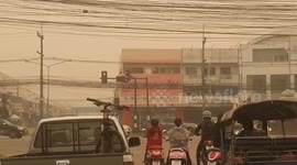 Air pollution from agricultural fires clouds northern Thailand