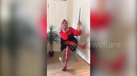 Woman with spinal bifida who had her legs amputated says strangers ask her if she was