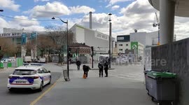 Pension reform: blockade of the largest garbages incinerator in Europe. Paris, France, Incinerator Syctom. 27 march 2023.