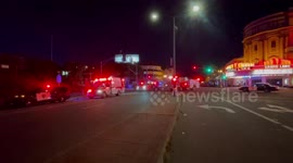 Police Pursuit of Carjacker Ends With Collision And Foot Chase In Oakland, CA, USA