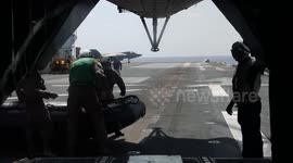 AMA-SEA-ING WORK: US Marines Conduct Helocast Training In The Pacific Ocean