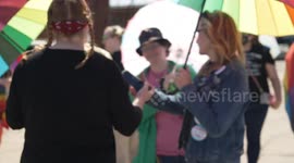 Drag Queen Story Hour, Threatened by Neo-Nazi, held with Minimal Opposition