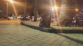 young people enjoying life at night during RAMADAN