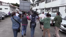 Father of student who attacked and killed a teacher in Sao Paulo, Brazil