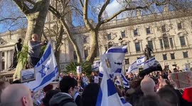 UK: Protest Against Israel’s Judicial Overhaul Plan Staged At Parliament Square In London