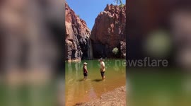 British backpacker and partner saved $50k while travelling - by living off $1 meals