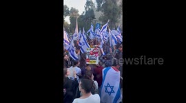 Protesters fill the streets of Jerusalem, Israel