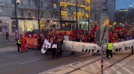 Austria: Protests Staged Against European Gas Conference In Vienna