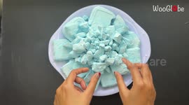 'That's so soothing!' - ASMR artist satisfyingly crushes marshmallow-like gym chalk