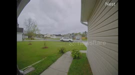 Hit and Run: White SUV Smashes Into Mailbox Due to Texting While Driving