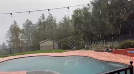 US: Heavy Rains, Hail Pelt Bay Area In Latest Series Of Storms