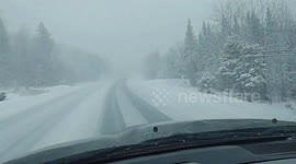 Canada: Snow Squalls Hit Parts Of Ontario Amid Active Cold Front