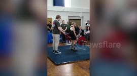 Britain's strongest pensioner breaks world weightlifting record - aged 86
