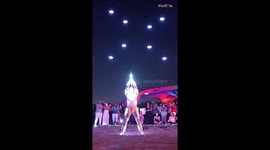 Circus artist UNLEASHES THE DRONES in his futuristic, breathtaking act