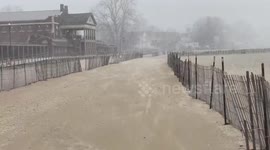 US: Cold Front Brings Wintry Weather To Northeast