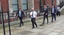 Prince Harry leaves court on the last day of lawsuit against Daily Mail