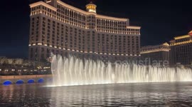 Water show at Bellagio Hotel