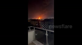 Turkey: Massive Fire At Perfume Factory Lights Up Sky Over Çerkezköy 3