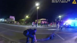 Brave cop wrestles with 10ft-Long angry alligator in Tampa, US