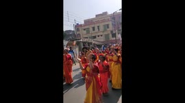 Rally on the occasion of Celebration of the festival of colour.